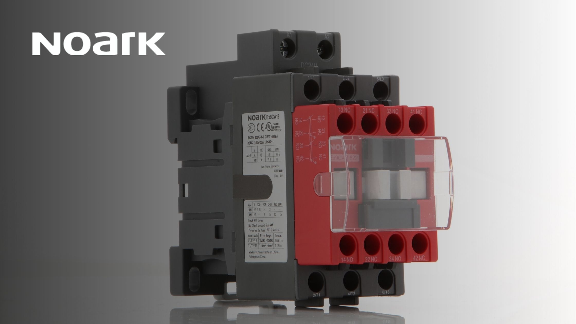 Ex9RCA Safety Control Relays from NOARK Electric